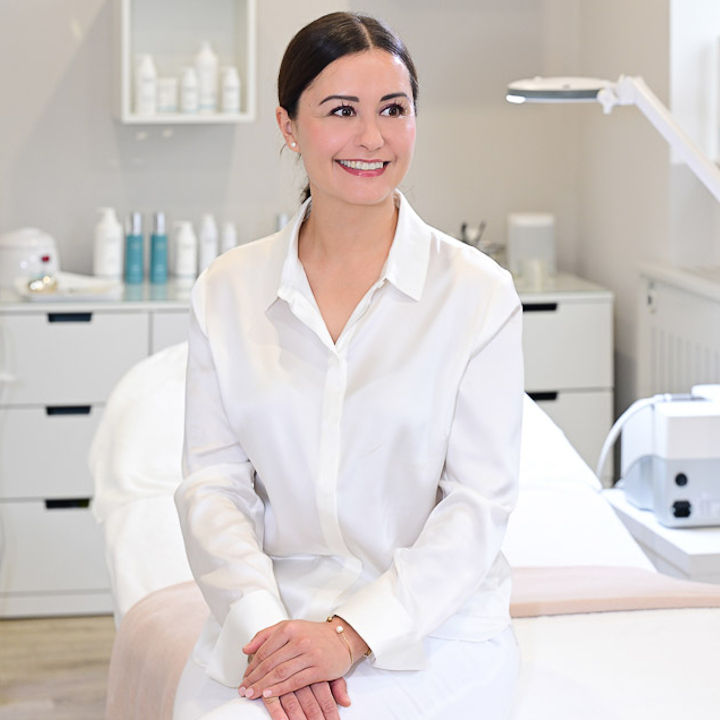 Porentief gereinigte, frische Haut nach einer Gesichtsbehandlung bei MP Cosmetic Berlin-Hermsdorf